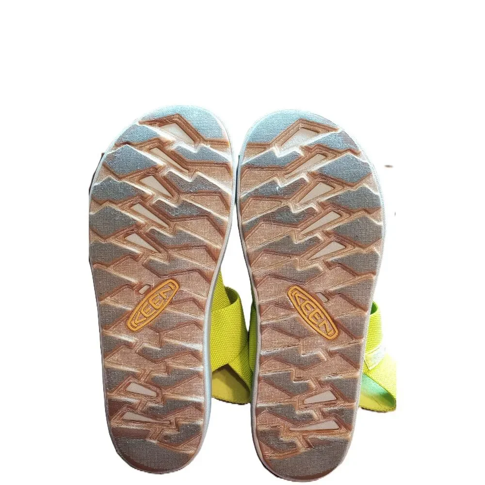 Sandals Keen Elle size 8 Evening Primrose Vapor Yellow Solid Backstrap summer